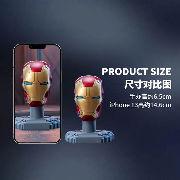 หน้ากากไอรอนแมนของแท้ 9 แบบ วอร์แมชชีน MK16 MK42 MK85 โทนี่ สตาร์ค ของเล่น DIY โมเดลฟิกเกอร์ประกอบเอง ของขวัญ