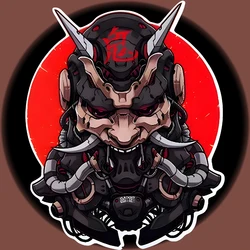 JDM Ghost Samurai Reflective Stickers Motorcycle Car accessories Body Window Windshield Glass Fuel Tank Helmet door Decals
