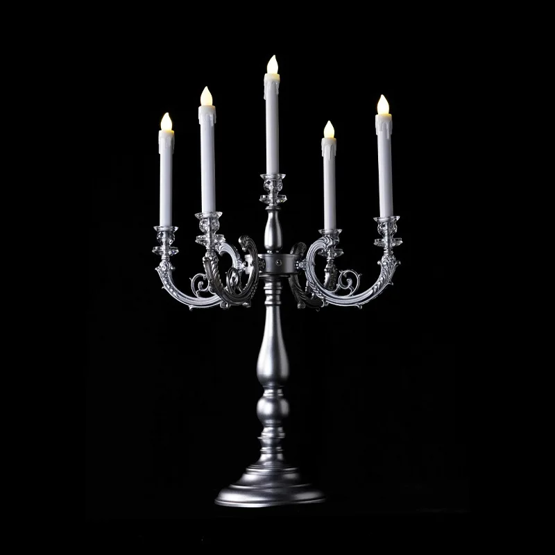 New wedding props acrylic crystal candle holder wedding ceremony pavilion photo area sign-in wedding decoration ornament