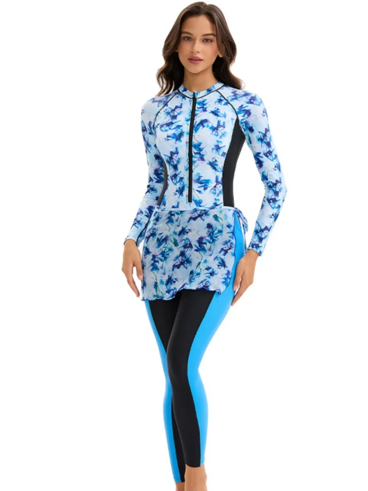 

Купальник из двух предметов с принтом 2025, женский гоночный мягкий купальник, женский купальный костюм, летняя пляжная одежда