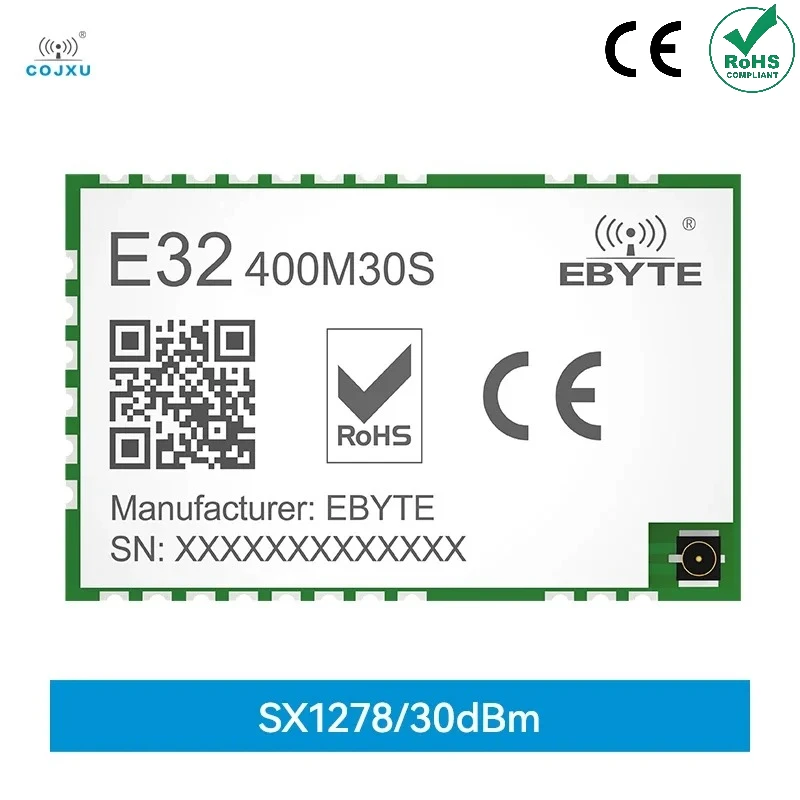 SX1278 SX1276 LoRa Wireless Module E32-400M20S E32-400M30S E32-900M20S E32-900M30S Ebyte E32-MSeries LoRa Spread Spectrum Module