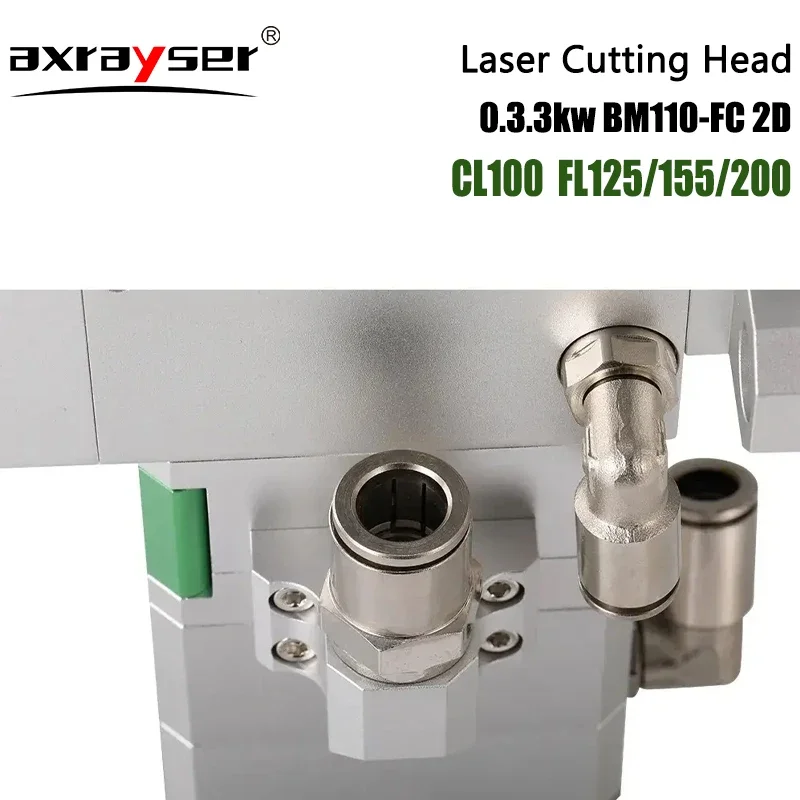 Raytools BM110 2D Flat Cutting 3D Pipe Cutting FL125/155/200 Laser Cutting Head AutoFocus 3.3KW With Motor Driver