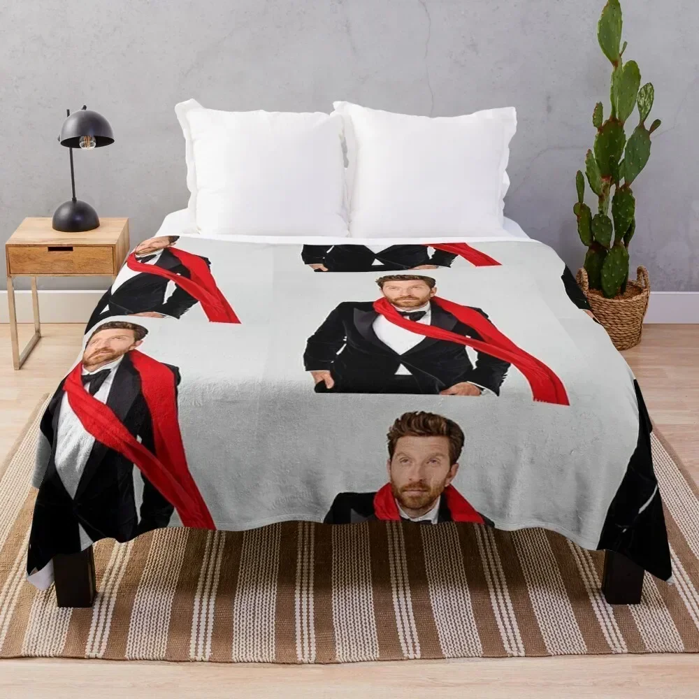 

Brett Eldredge tour Throw Blanket Color Fast Cozy Throw Blanket