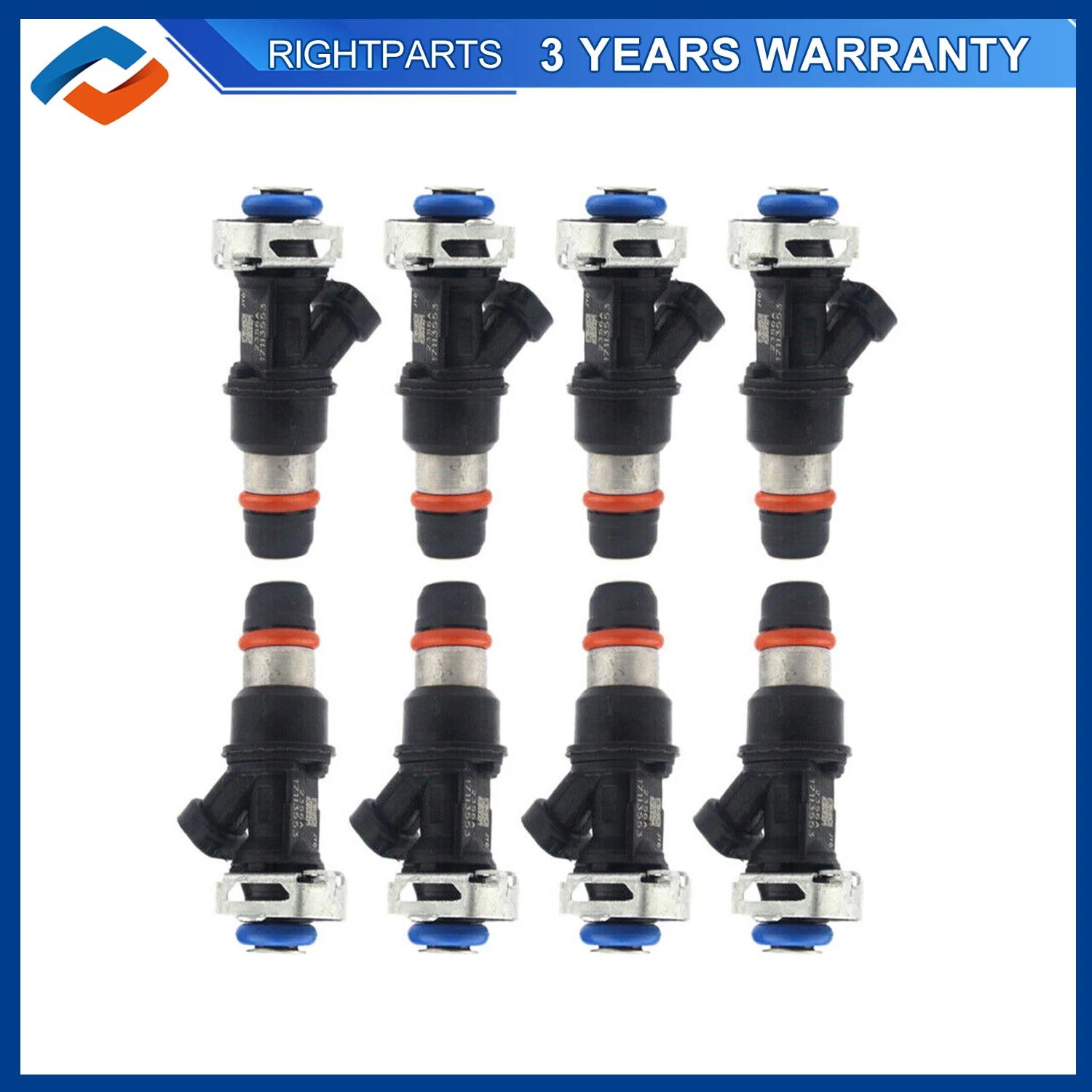 

8pcs 17113553 Fuel Injectors for Cadillac Escalade ESV EXT Chevy Silverado GMC Yukon Savana Sierra 1500 2500 3500 4.8L 5.3L 6.0L