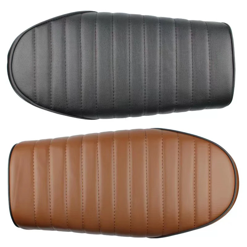 Motorcycle Cafe Flat for SEAT Vintage Comfortable  Cushion Replacement for CG125 MotorbikeHonda