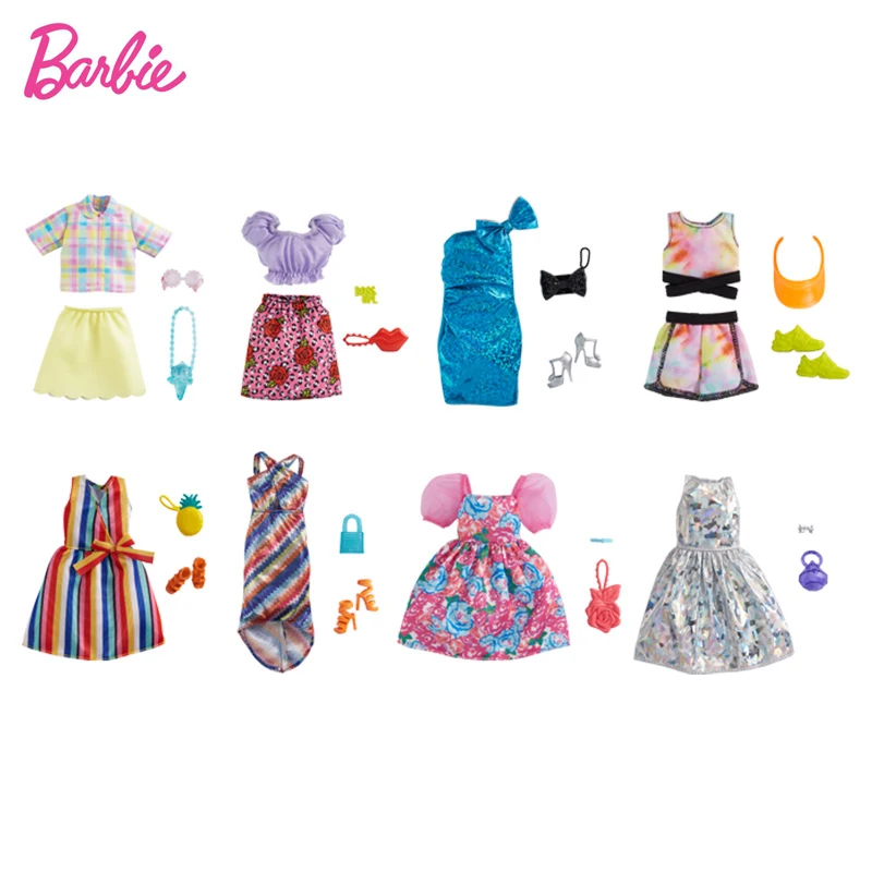 Ropa de muñeca Barbie Original de 12 pulgadas, zapatos de moda, accesorios para muñecas, traje, vestido, armario para muñecas, atuendo para niños, juguetes para niñas, 1/6