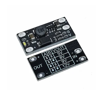 1.5A 다목적 미니 부스트 모듈 강화 보드 5V 8V 9V 12V LED 계기판 DIY 전압 모듈 3.7V 리튬 배터리 증가