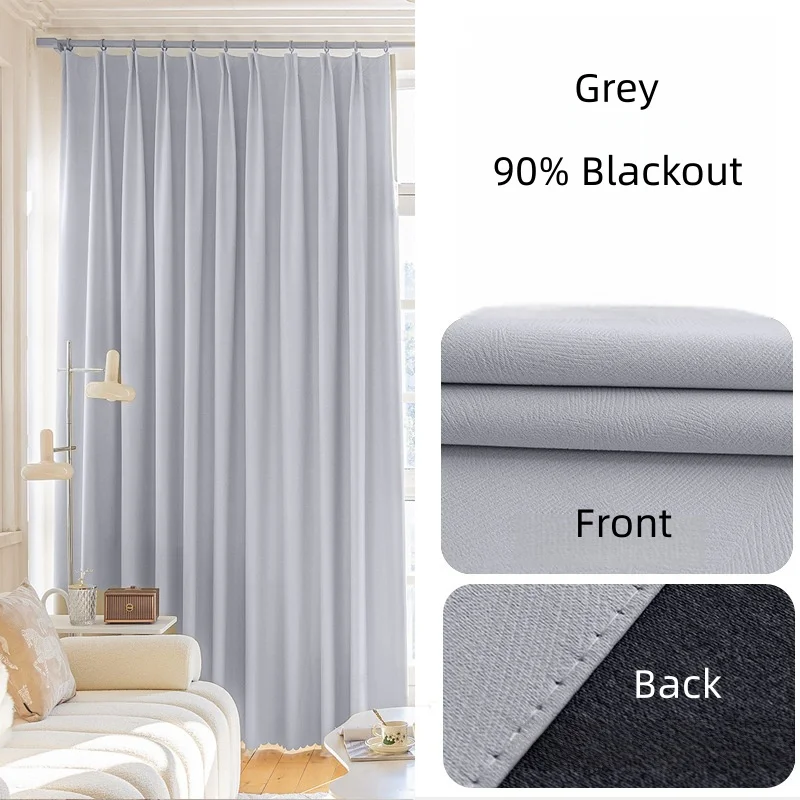 310cm Height 95% Blackout  Curtains for Bedroom Thermal Insulated Customize Curtain Sound Reduce Living Room Window Curtains