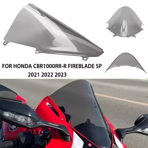 For Honda CBR1000RR-R Fireblade SP 2021 22 2023 R-Racing Motorcycle Windscreen Windshield Fairing CBR 1000RR-R Front Wind Screen