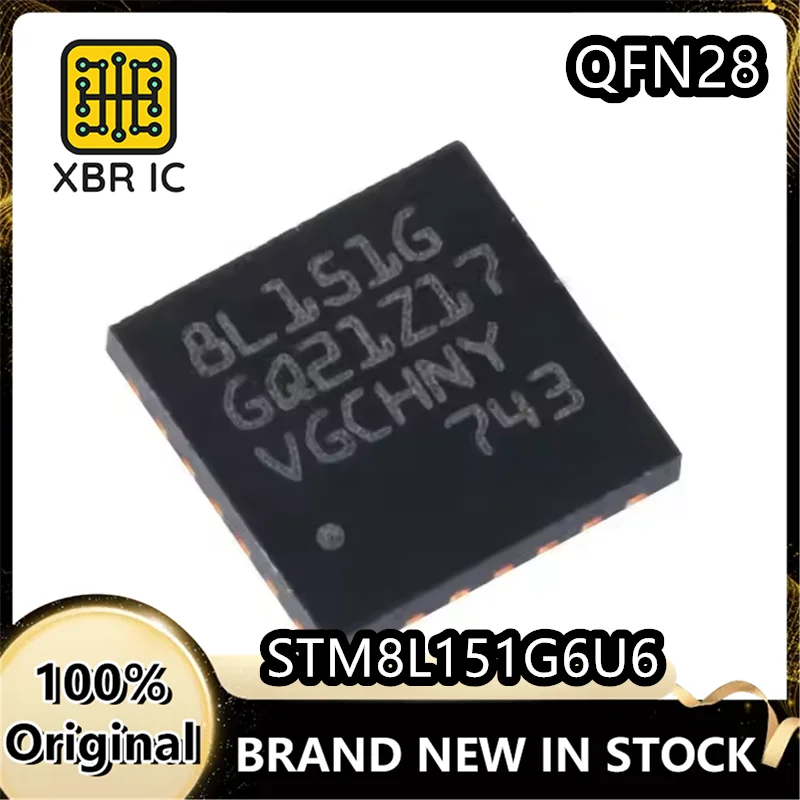 (10/30 pieces) STM8L151G6U6 STM8L151 8L151G QFN28 microcontroller New original authentic spot fast delivery