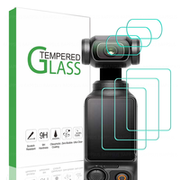 Tempered Glass for DJI OSMO Pocket 3 2 Screen Protector For DJI Pocket3 Pocket2 Gimbal Camera Lens Protective Glass Accessories