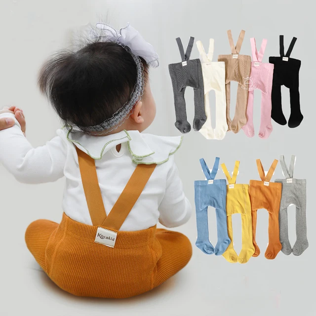 Xmas Baby Girl Boy Stocking 0-24M niemowlę maluch rajstopy dzianinowe noworodka rajstopy z szelkami rajstopy solidne wysokiej talii ogólnie legging