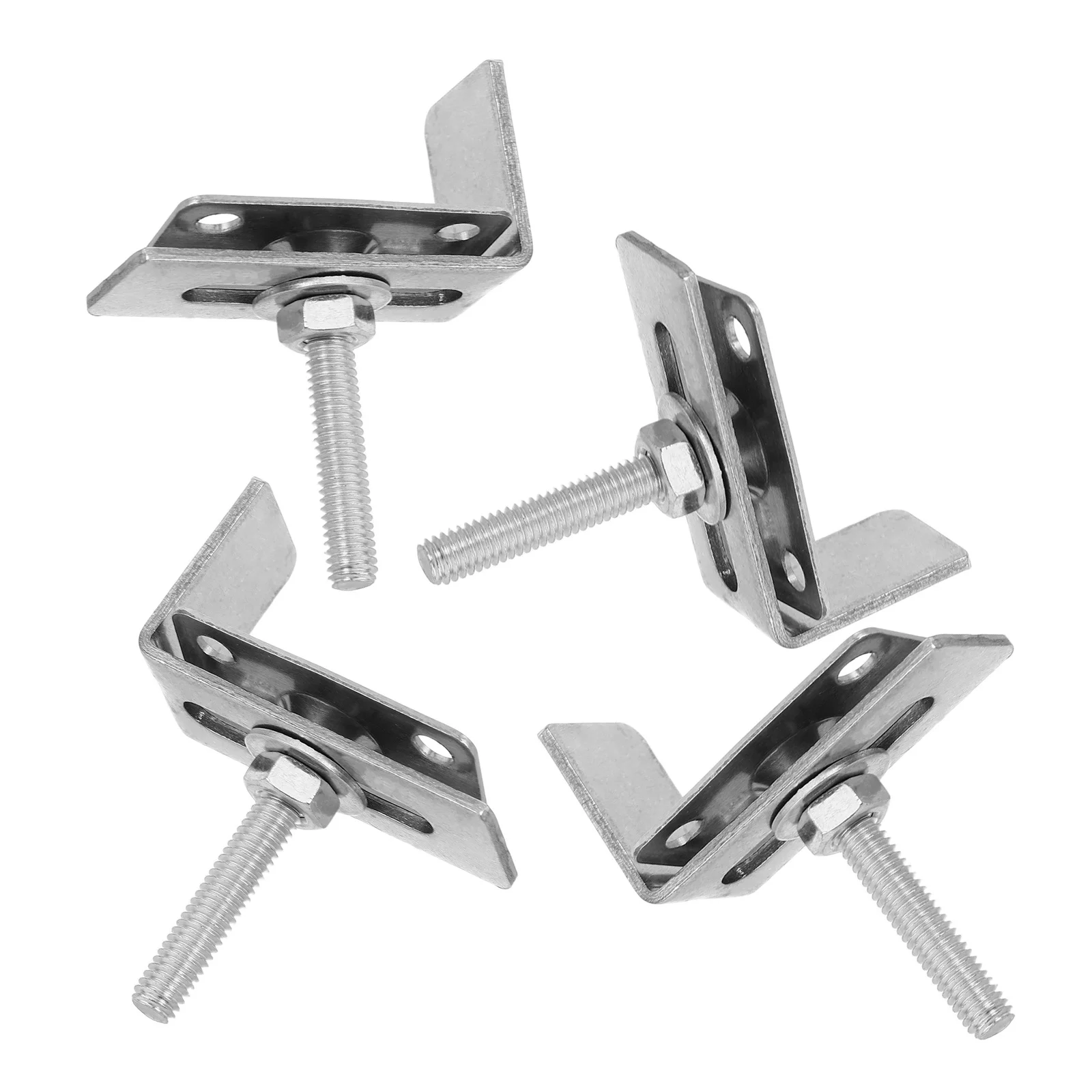 4 قطعة مجموعة دعامة حوض تحت جبل المطبخ الغرور السحابة دعم مقاطع ل كونترتوب حجر الرخام لتقوم بها بنفسك تركيب الأجهزة