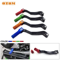 OTOM Motorcycle Folding CNC Aluminum Gear Shift Lever For ZONGSHEN NC 250CC KAYO T2 T4 ATV Dirt Bike Motocross NC250 Gear Lever