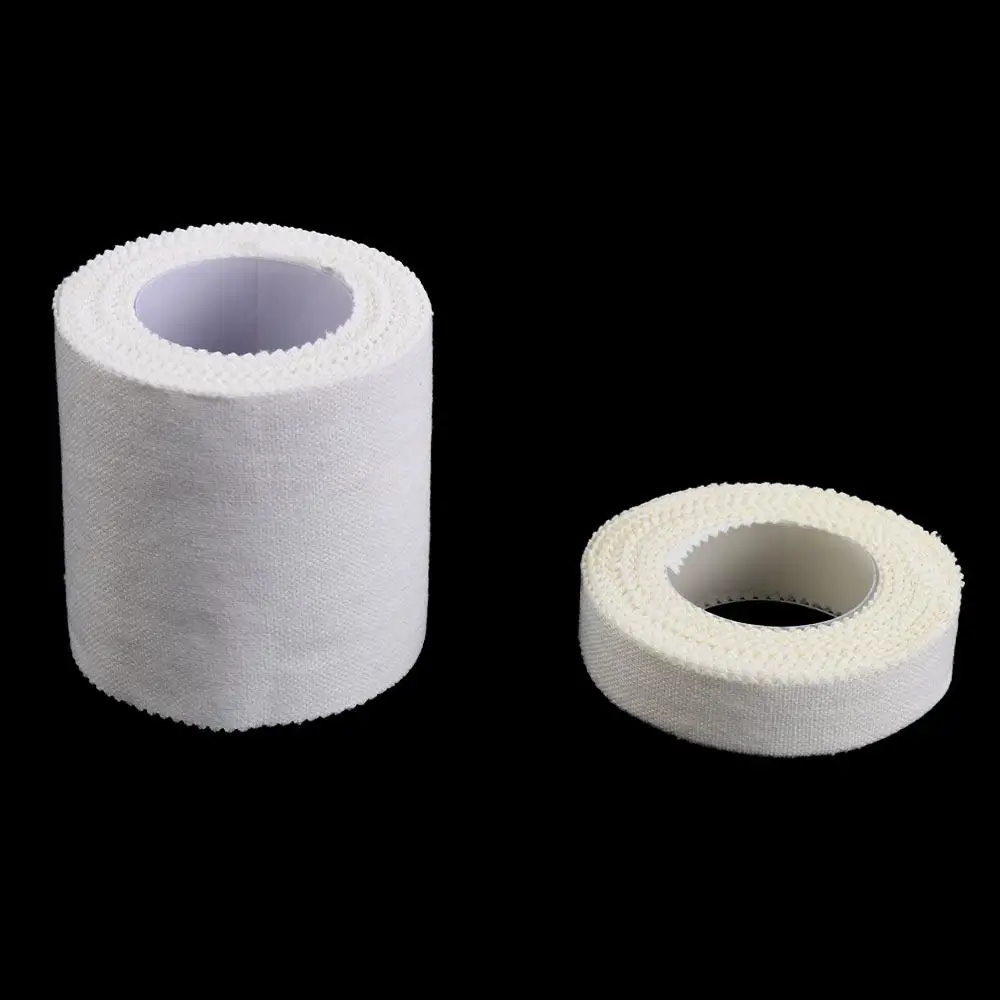 لا بقايا لزجة العناية بالجروح ذاتية اللصق سلالة إصابة مقاوم للماء شريط لاصق من القطن الشريط الرياضي ضمادة مساعدة ضمادة