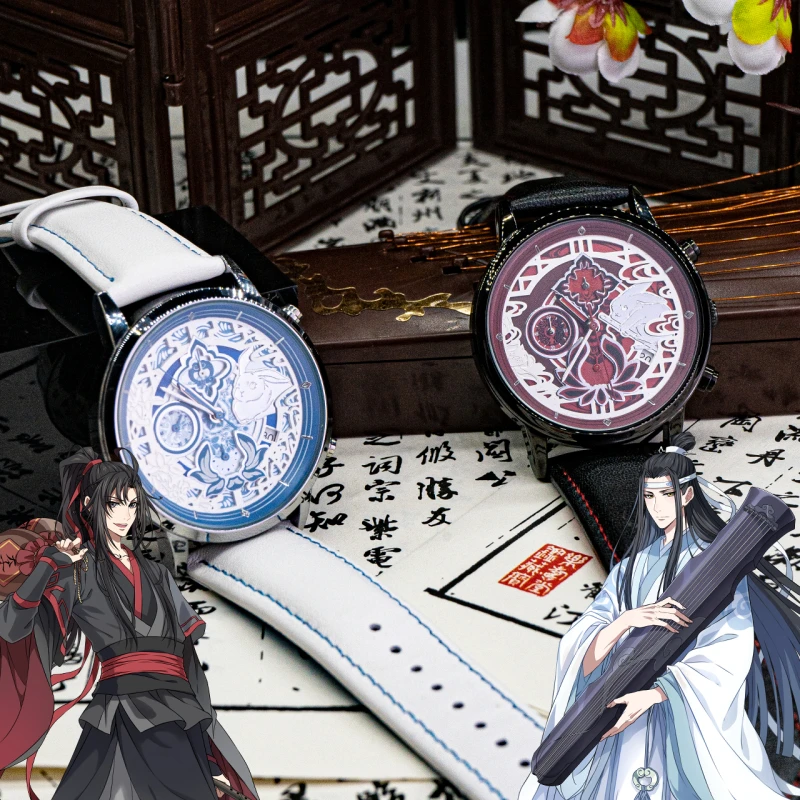 

Часы Wei Wuxian Grandmaster of Demonic Culture с аниме, косплей, унисекс, для мужчин и женщин, студенческие водонепроницаемые часы с сенсорным экраном, подарки