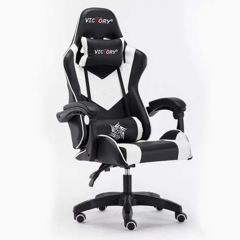 Furgle-Gaming Office Chairs, 180 Degree Reclining Computer Chair, Comfortable Executive Seating Racer, PU Leather