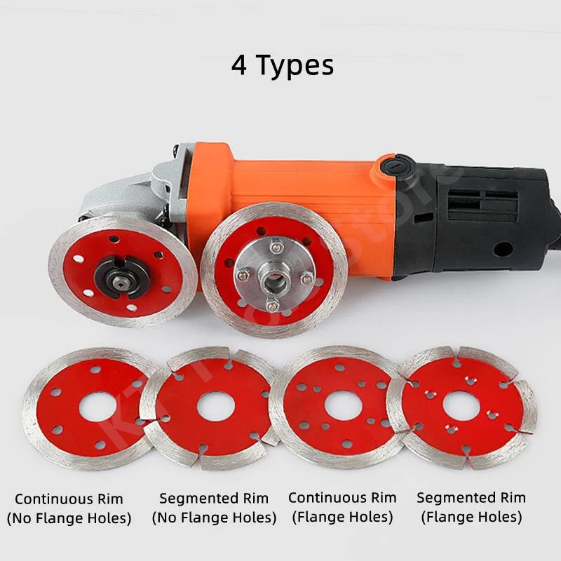 1/2/3Pcs 80MM Diamond Saw Blade Continuous Segmented Rim Cutting Disc Stone Tile Concrete Marble Circular Sharp Saw Blades