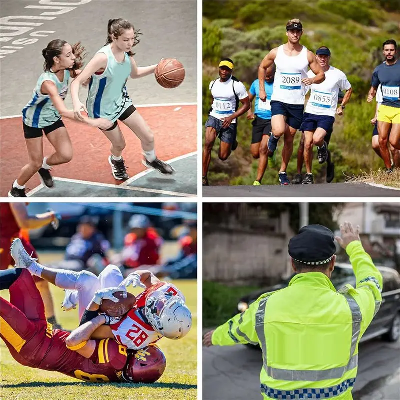 【تخفيضات سريعة】صفارة إلكترونية 2X مع شحن USB، لمعلم مدربي الحكم، صفارة تخييم ألعاب رياضية مع حبل أصفر #5