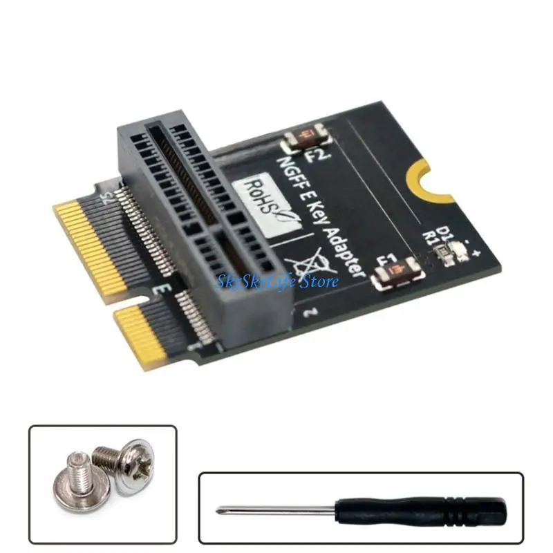 E65E جديد 2230 نوع NGFF M.2 مفتاح-E إلى مفتاح-E محول محول لوحة الناهض دعم #2
