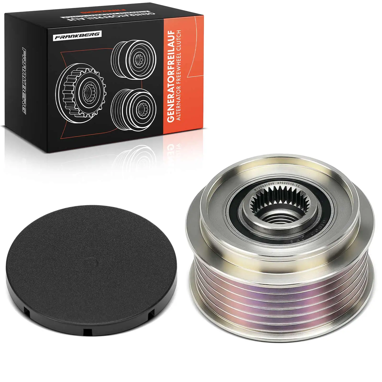 Frankberg 1x Generatorfreilauf Lichtmaschine für Mazda 3 BK 6 Stufenheck GG CX-7 ER 2.3L 2.5L 535022510 L3M618300R0A F-552714.XX