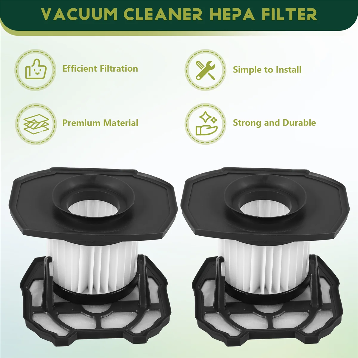 3шт для Ryobi 313282002   18, передний HEPA-фильтр для пылесоса, запасные аксессуары, прочные детали