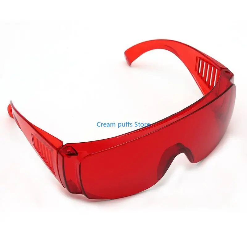 50LE New Red Goggle Glasses Protective Eye Curing Light Whitening UV Dental Dentist