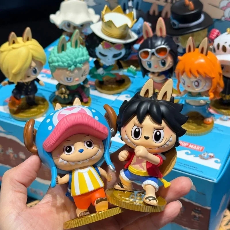 

New Hot Genuine Products in Stock One Piece Cooperation Luffy Blind Box Dolls Fashion Toys High Quality Decorative Gifts