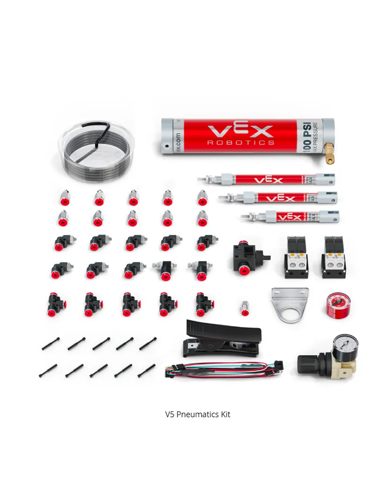 V5 VEX 123 IQ EXP GOPneumatic Cylinder Air Tank 200mLAir Pressure GaugeAir Pressure Regulator  Air Pressure Regulator