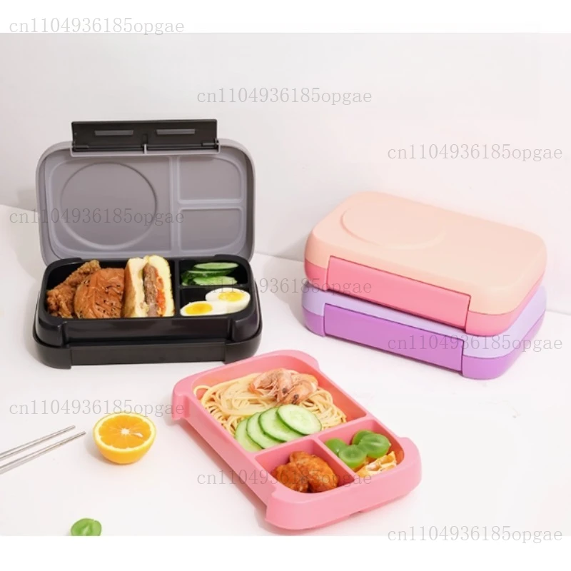 Lunch Box Portable Compartment Lunch Box with Ice Compartment