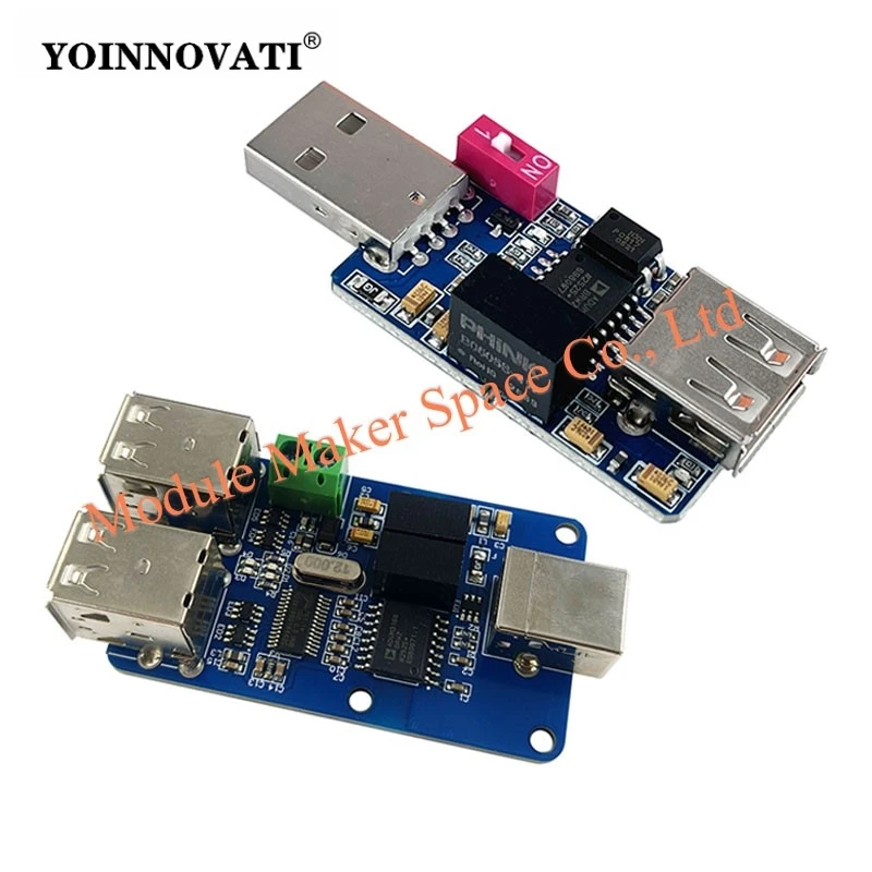 Quad USB Isolator USB HUB Isolation Module Coupling Protection Board ADUM3160 B0505S 1W 1500V USB To USB