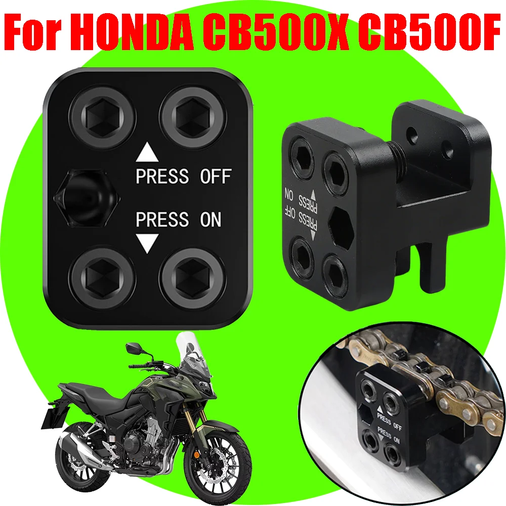 For HONDA CB500X CB500F CB 500 X 500X Motorcycle Accessories Master Link Chain Press Tool Disassembly For 50 520 525 530 Chain