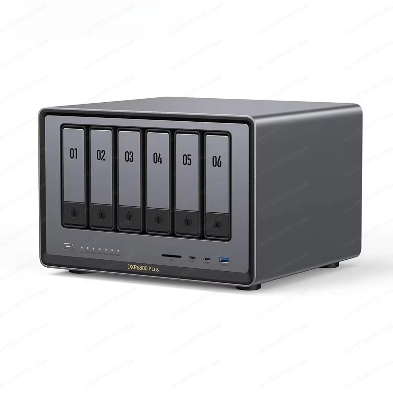 

Сетевое хранилище NASync DXP6800 Plus с 6 отсеками, процессором Intel i3 1215u (6 ядер), 8 ГБ оперативной памяти DDR5, SSD на 128 ГБ (без дисков)