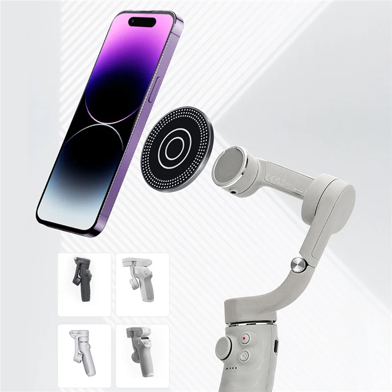 Magnetic Phone Holder Mount For Dji Osmo Mobile 6/Om5/Om4/Om4 Se/OM SE Gimbal Accessories Smartphone Accessories