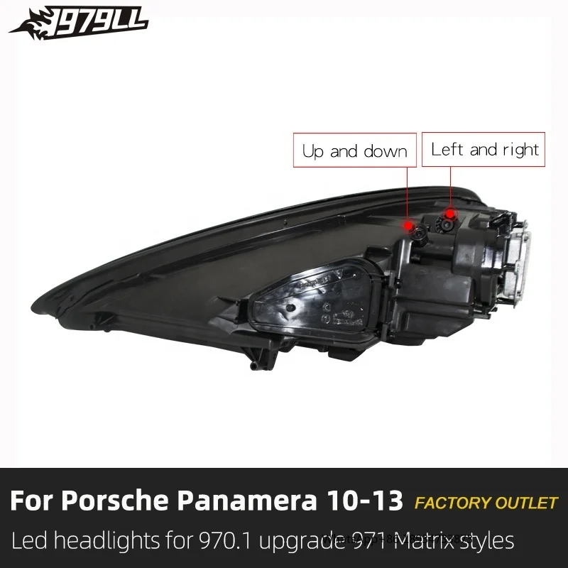 [1979] 2010 2012 2013 970 970.1 Frontscheinwerfer Upgrade auf 971 2023 Matrix-LED-Scheinwerfer für Porsche Panamera 970
