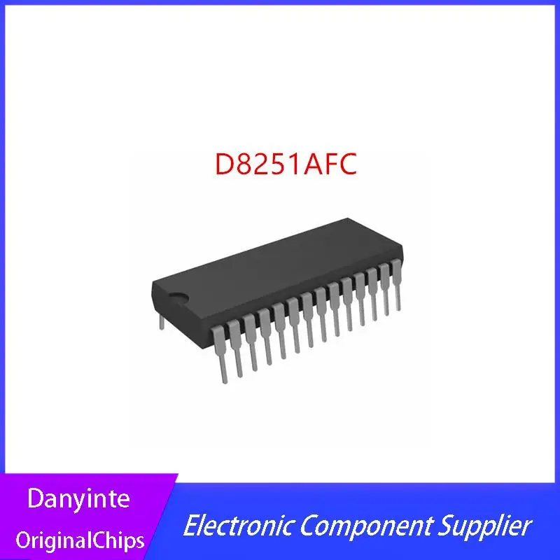 NEW   D8251   D8251AFC   DIP-28   10PCS/LOT