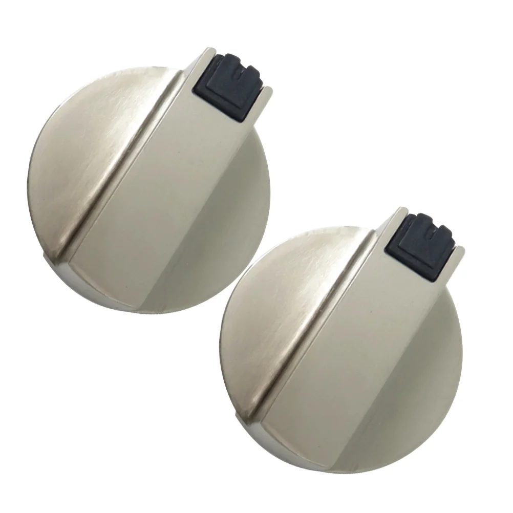 

2 Pcs Universal 8mm Handle Gas Stove Knob Easy Install Smooth Lightweight Storage Cooker Oven Control Rotary