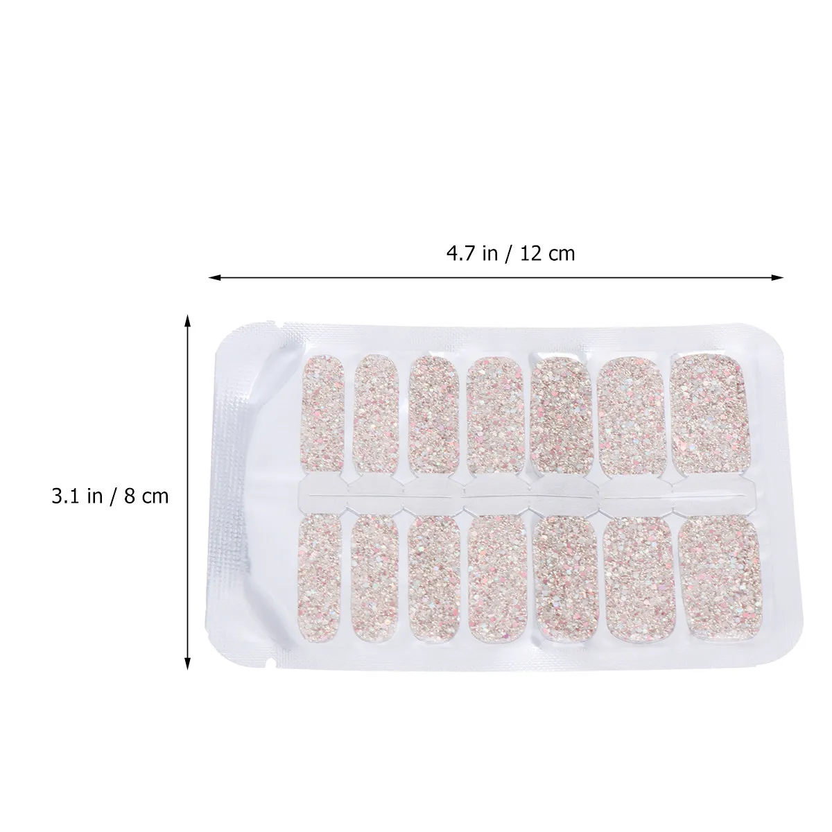 5Pcs Nail Stickers Finger Nail Art Decals Decoration for Women Girls Variety Patterns Easy Apply Party Birthday Holiday