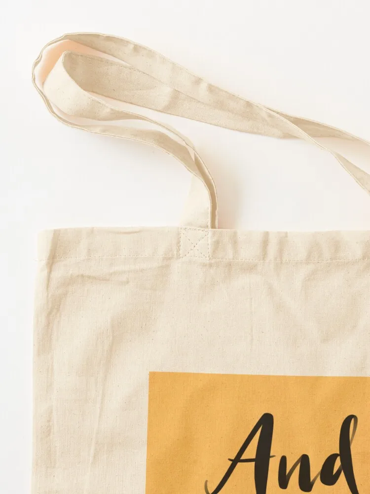 And Peggy! - The Schuyler Sisters - Hamilton: The Musical Tote Bag large size bags cloth bag woman canvas tote bags