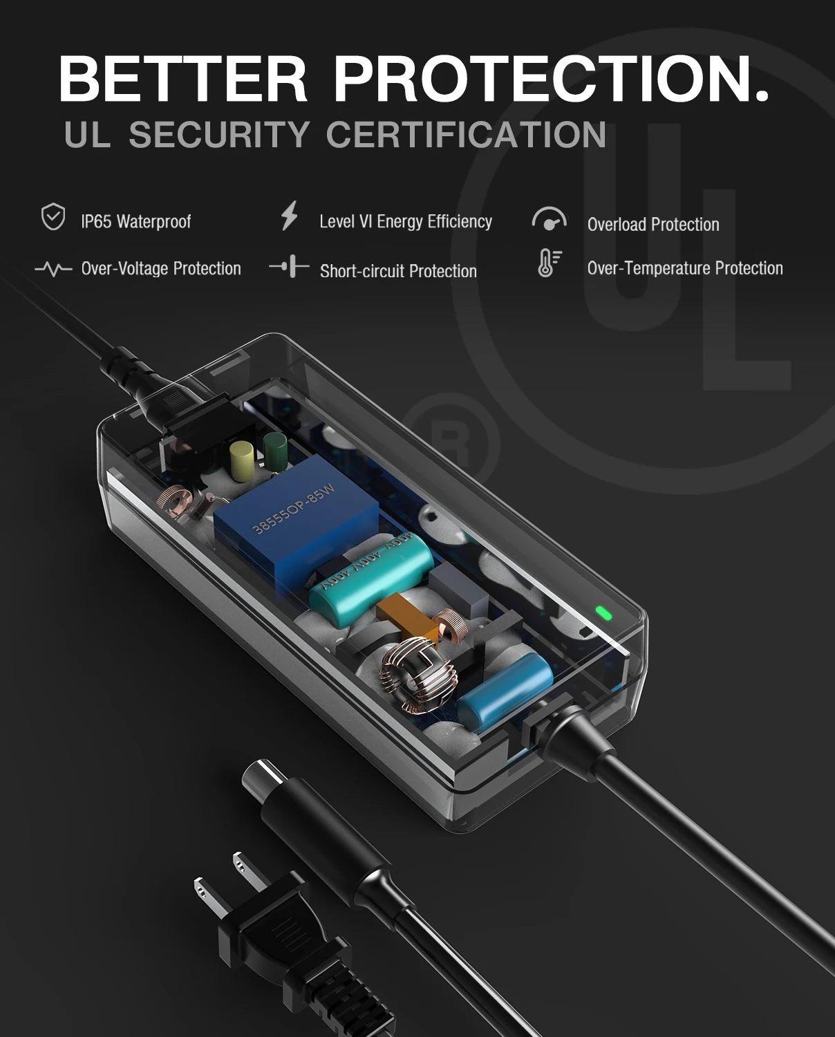 Oryginalna ładowarka Segway 42V 1.7A do Ninebot ES2 ES4 E22 G30LP T15 F30 F40 F2 D28 D38 do części do skuterów elektrycznych Xiaomi M365/Pro