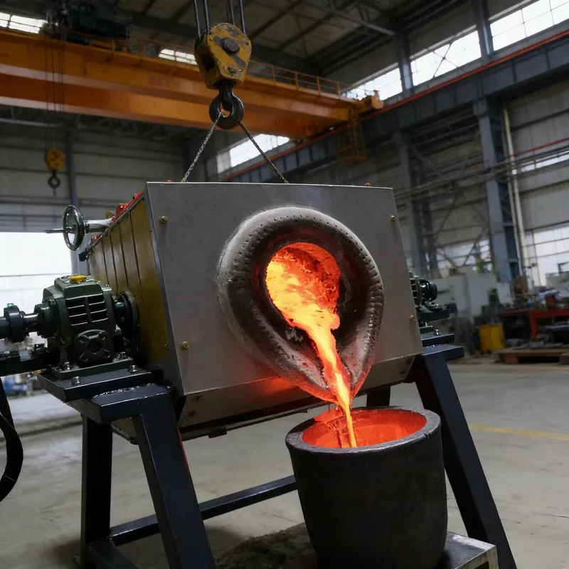 

Induction 1700 Large Capacity 1900Kg/H Automatic Digital Steel Smelting Furnace 380V