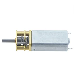 13GA 050 DC 6V 12V Micro Gear Motor High Torque Metal Gearbox Motor 17-1200 rpm Adjustable Speed Forward And Reverse Gear Motor