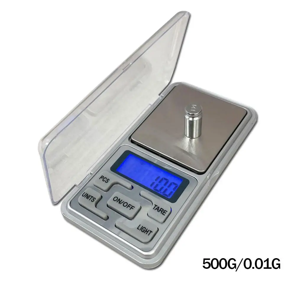 Digital Kitchen Scale 500G 0.01g Food Scale Portable Mini Jewelry Scale High Precision Antique Electronic Weighing New