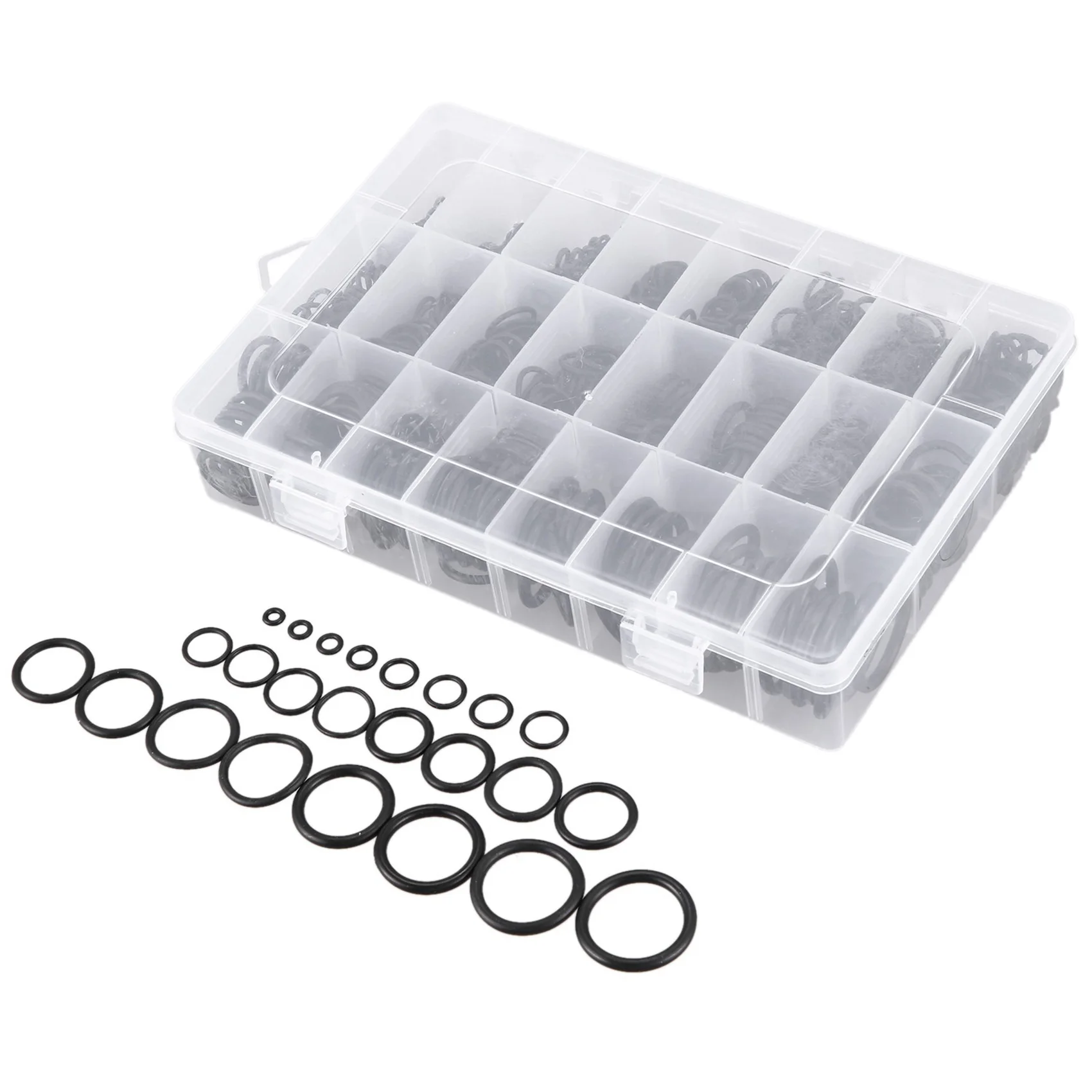 

75STO-2400Pcs NBR Seal Ring Kit Thickness 1.5Mm 2.4Mm 3.1Mm Nitrile NBR O-Ring Gasket Sealing Ring