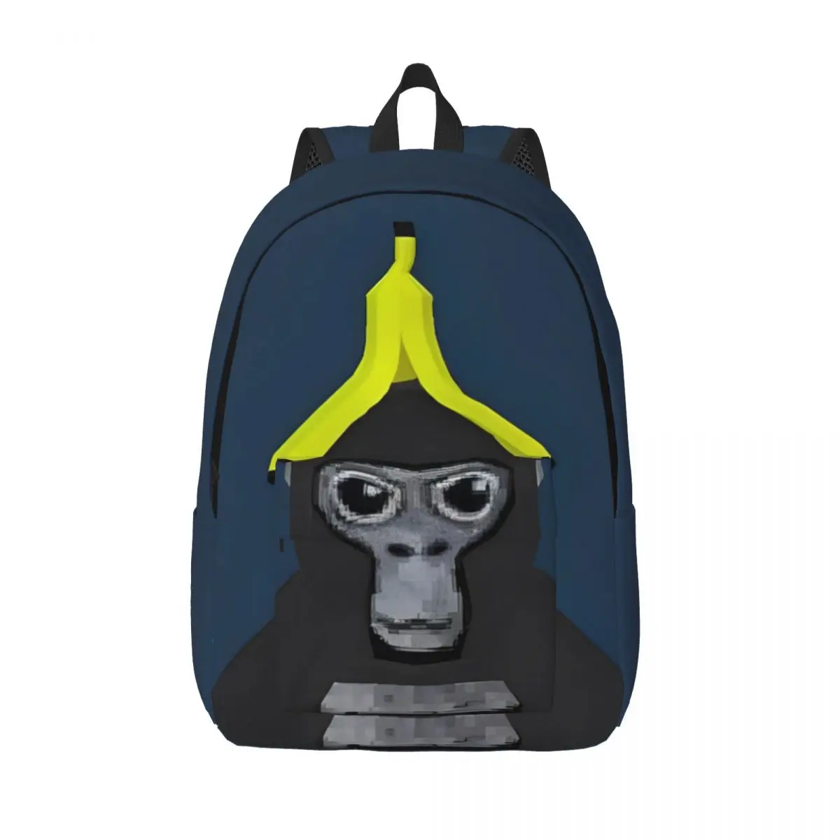 

Gorilla Tag VR Gamer Monkey Mosaic Backpack for Preschool Primary School Student Hot Games Bookbag Boy Girl Kids Daypack Travel