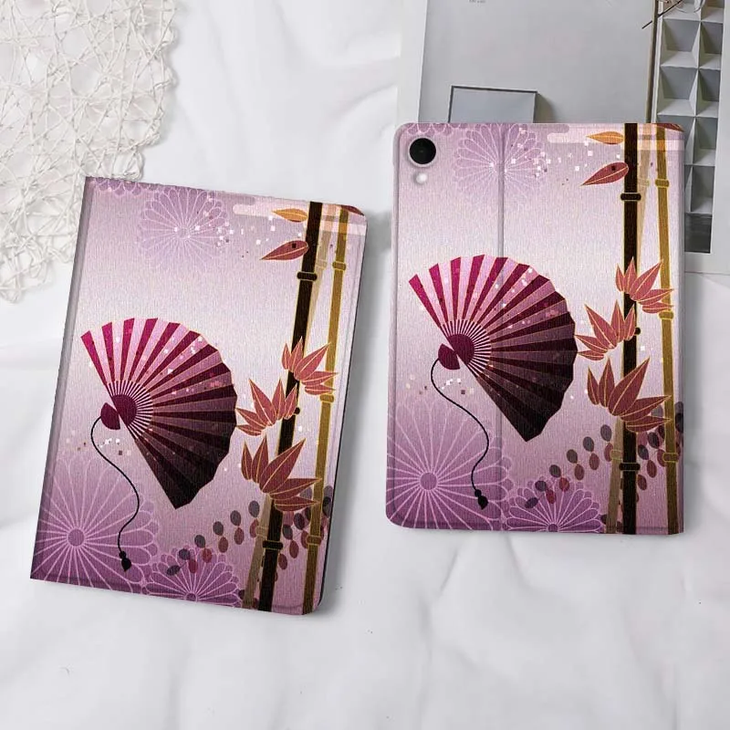 

Crane Art Creative Pattern Gift For Samsung Galaxy Tab S11 A11 A9 A8 S6 A 10.1 A7 10.4 Plus 2025 2023 Tablet Case