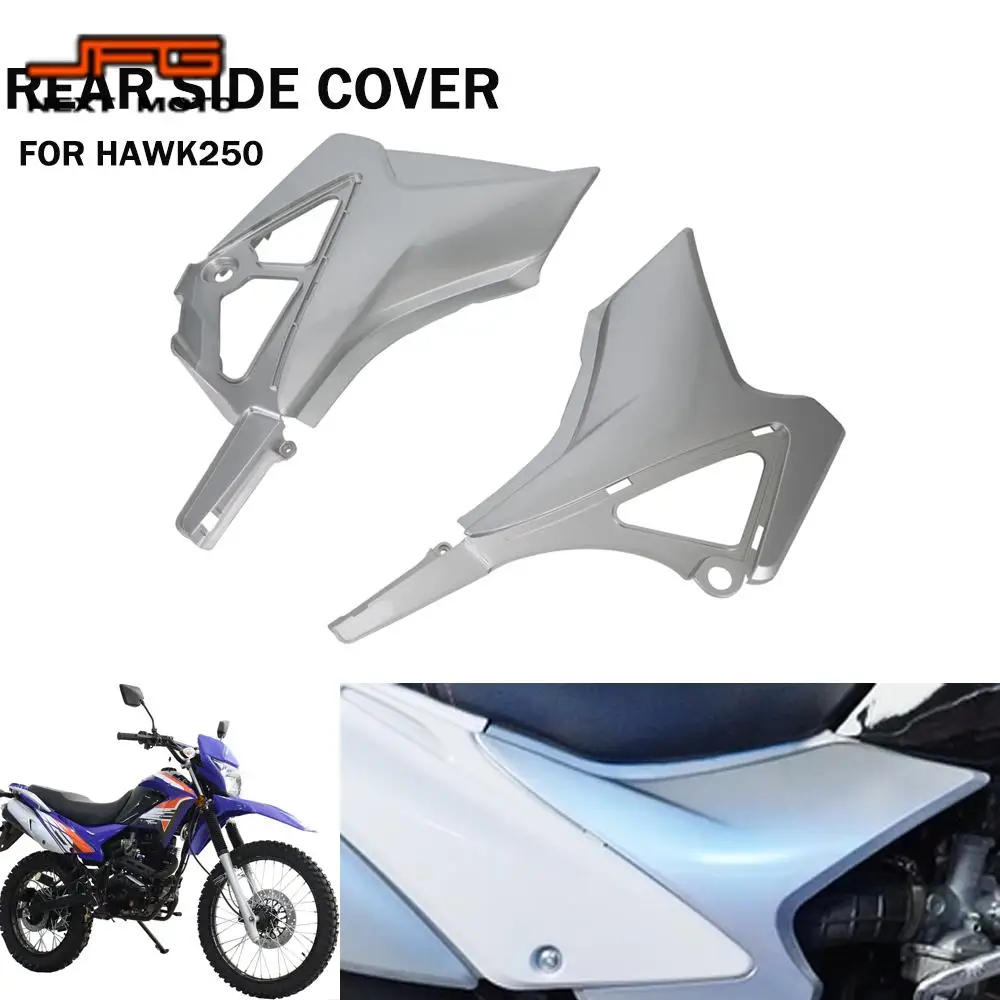 Motorcycle Rear Side Cover Protection Left Right Engine Fairing Pannel Guard For HAWK 250 Electric Dirt Pit Bike