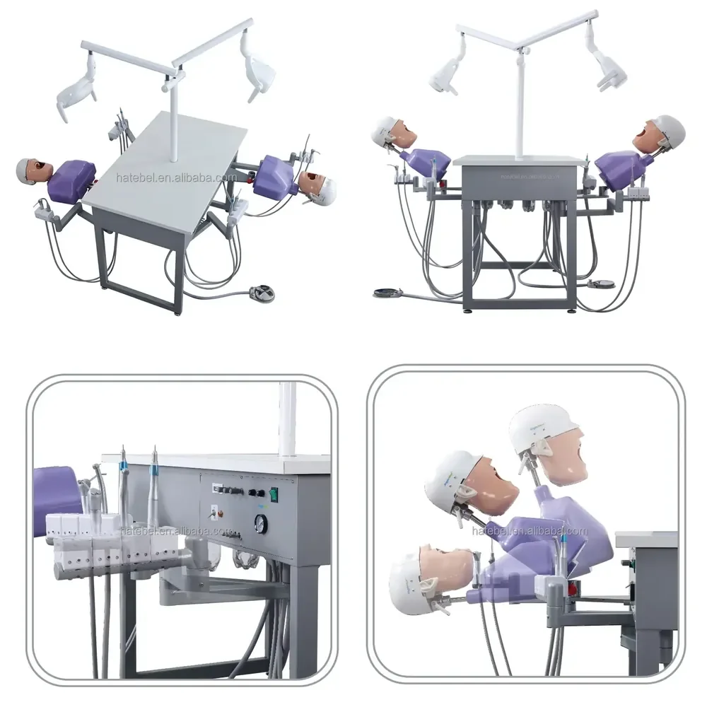 【2026】 Double Person Electric Simulation Units Chair Simulator Unit for Dentist Training Education