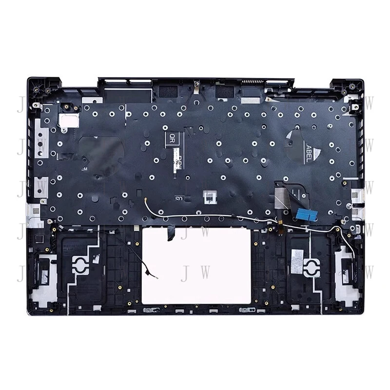 DDJ 0MJGK6 Para DELL Inspiron 16Plus 7630 7635 Palmrest Prata Teclado US 4050 4060