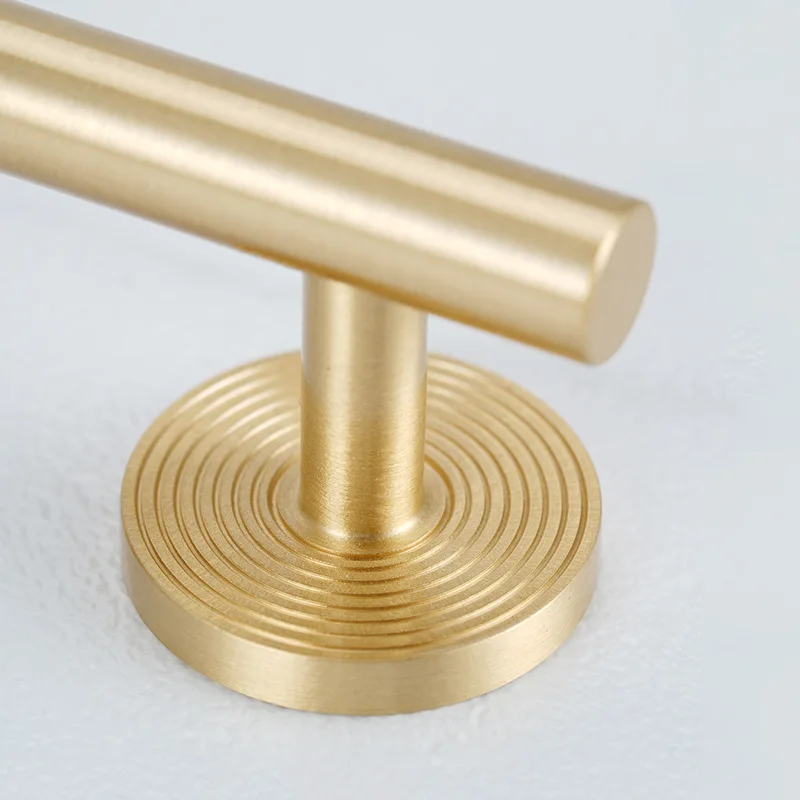 KEDLO moderner minimalistischer Massivmessing-Goldgriff für Küchenschubladen, 500 mm lang. – Detail 4